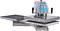 swing-away pneumatic heat press machine